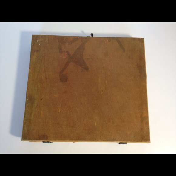 Small Real Bamboo Box - for tea, jewelry, pens, trinkets etc tropical tiki decor - Picture 6 of 6